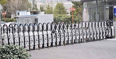 電動不銹鋼伸縮門